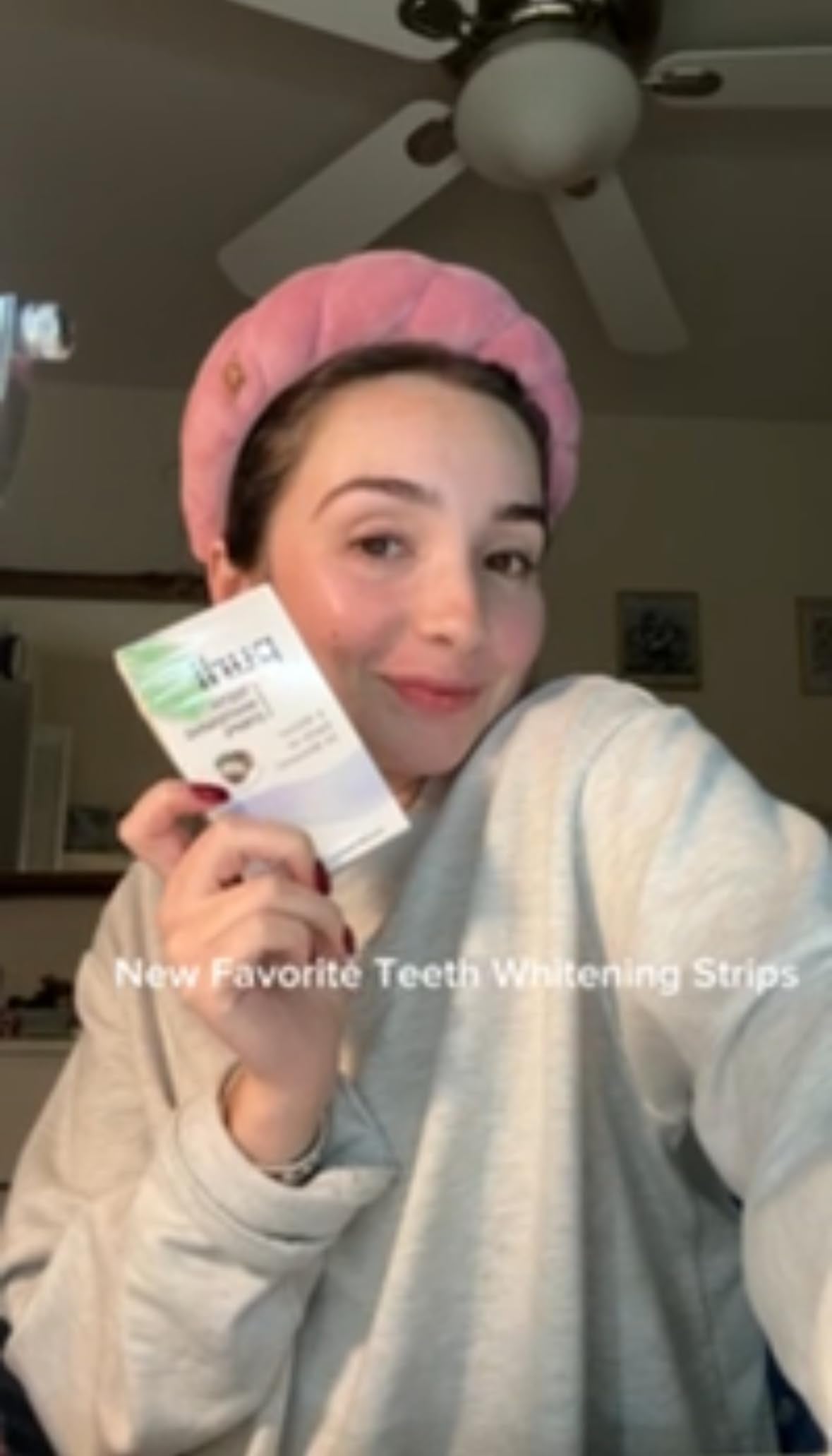 Purli Professional Teeth Whitening Strips 9-Day Treatment – Purli Whitening Strips for Sensitive People, Natural Coconut Oil, Professional Effects, Gum & Enamel Safe, Dry Strip