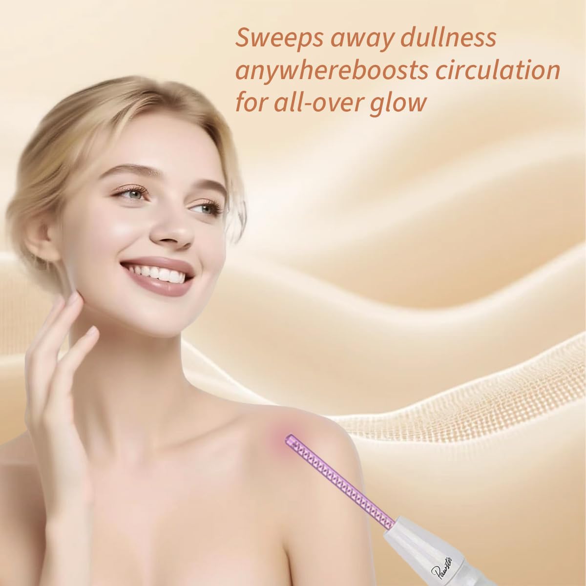 Skiennix Skin Therapy Wand - Portable Machine with 6 Glass Tubes for Tightening & Radiance