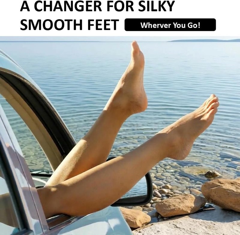 Professional Callus Shaver for Feet - Pedicure Razor with Replaceable Blades | Hard Skin Remover for Cracked Heels