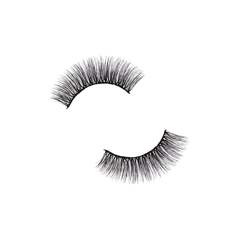 KISS Looks So Natural False Eyelashes Multipack, Lightweight & Comfortable, Tapered End Technology, Reusable, Cruelty-Free, Contact Lens Friendly, Style 'Poise', 5 Pairs Fake Eyelashes