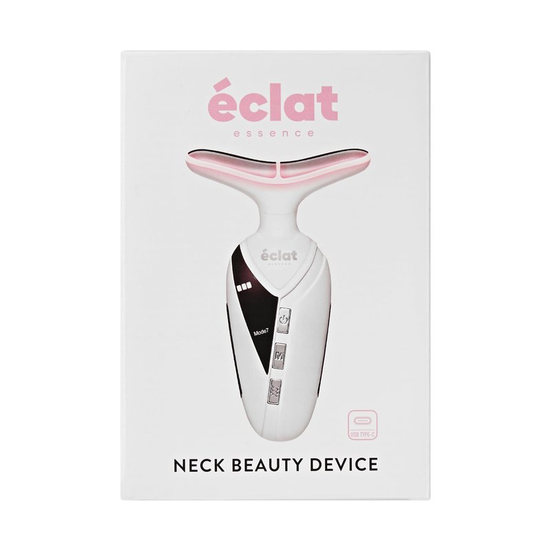 Éclat Facial Massager for Lymphatic Drainage, Face, Neck & Body Tool for Skin Care, Heated Electric Beauty Device for Wrinkles, Fine Lines, Puffy Skin, Lifting, Firming, Sculpting with 7 Light Therapy