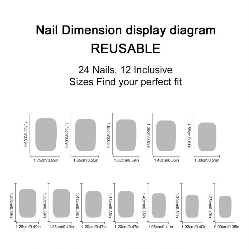 Skiennix Nude Pink Press-On Nails - Short Square Acrylic with French Tip | Glossy Full Cover for DIY Manicure