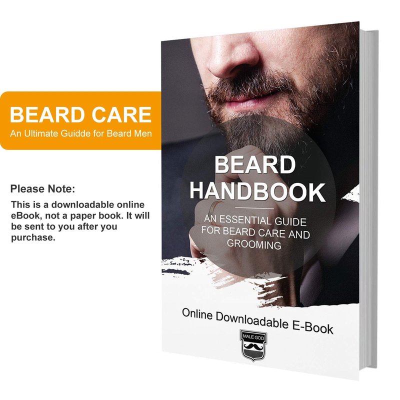 MALE GOD Beard Kit for Men Grooming & Care, Beard Growth Kit w/Natural Ingredients Beard Oil, Balm, Brush, Comb, Father's Day & Chirismtas & Birthday Gifts for Men Dad Him Husband Boyfriend