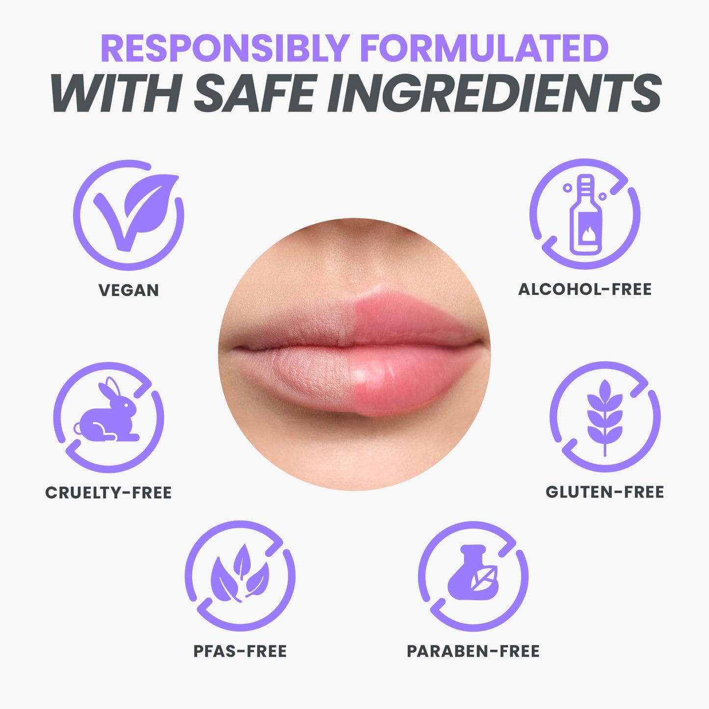 Wonderskin Lip Plumper Gloss - Lip Relapse Plumping Gloss for Fuller-Looking Hydrating, Non-Sticky High-Shine Finish