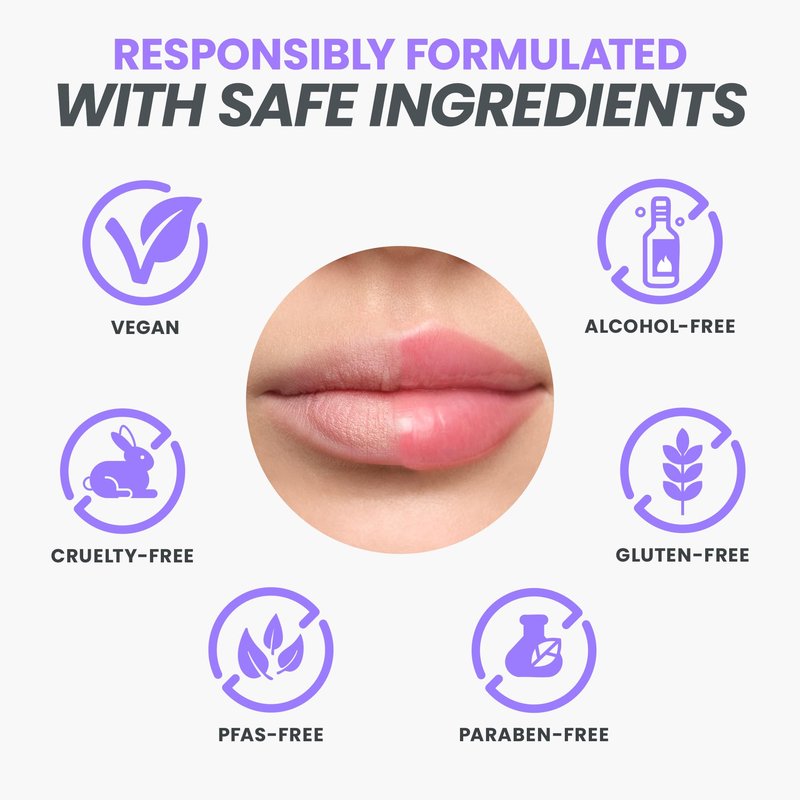 Wonderskin Lip Plumper Gloss - Lip Relapse Plumping Gloss for Fuller-Looking Hydrating, Non-Sticky High-Shine Finish
