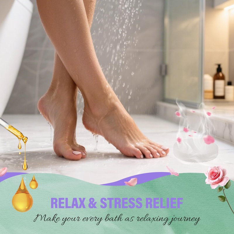 docolor Shower Steamers Aromatherapy 12 Pack Gifts for Women Mother Day Gift Mom, Stress Relief Home Spa, Lavender Natural Essential Oil Self Care Relaxation Shower Bombs
