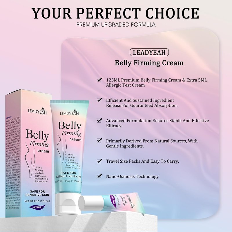 Regine Switzerland Firming Body Cream - Hydrating & Tightening Lotion for Smooth, Toned Skin | 125 ml