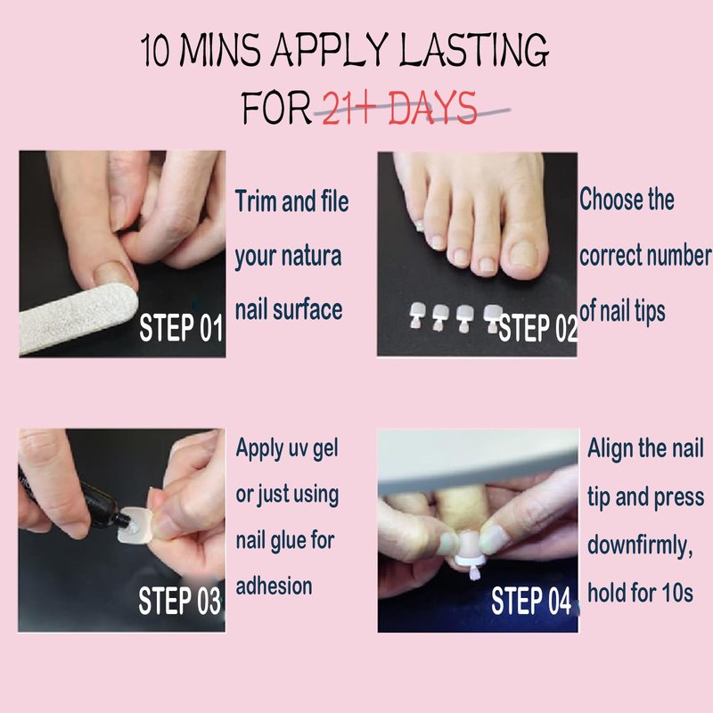 OPkssnails French Gel Nail Tips,240pcs Pre-French Tip Press on Nails, No Need to File Tips Pre-lasting,Full Cover Fake Nails Extension for Women Nail Art DIY 15 Sizes