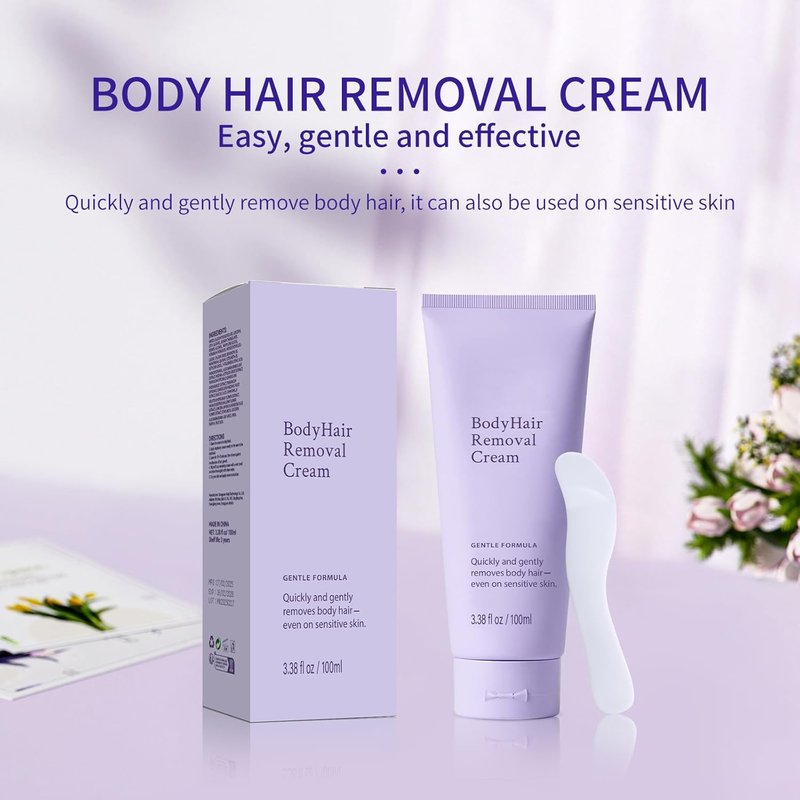 Hair Removal Cream for Women - Painless Depilatory Cream for Legs, Arms, Underarms & Bikini Line | 200ml