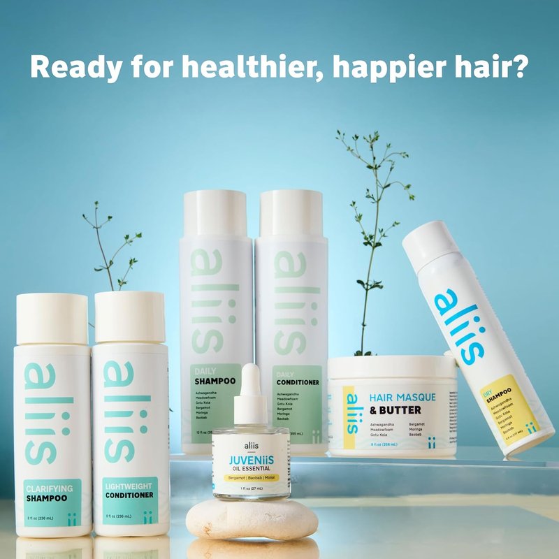ALIIS Clarifying Shampoo - Deep Cleansing Formula for Scalp Reset & Oil Removal | pH-Balanced, Sulfate-Free, 8 oz