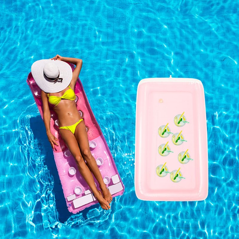 Inflatable Serving Bar for Parties Large Inflatable Buffet Cooler Inflatable Ice Serving Bar BBQ Picnic Ice Food Drinks Buffet Server Tray for Indoor Outdoor Party