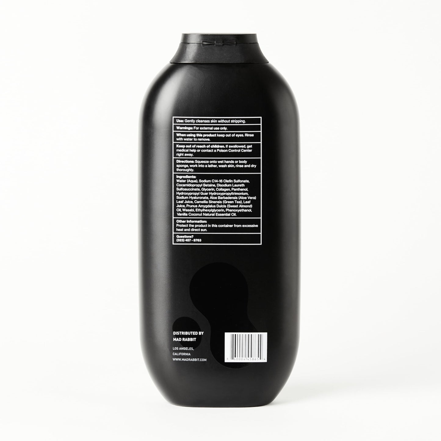 Mad Rabbit Refresh Body Wash - Tattoo Aftercare, Cleansing Ingredients Made For All Skin Types, Gentle, Anti-Aging & Hydrating Formula (16oz)