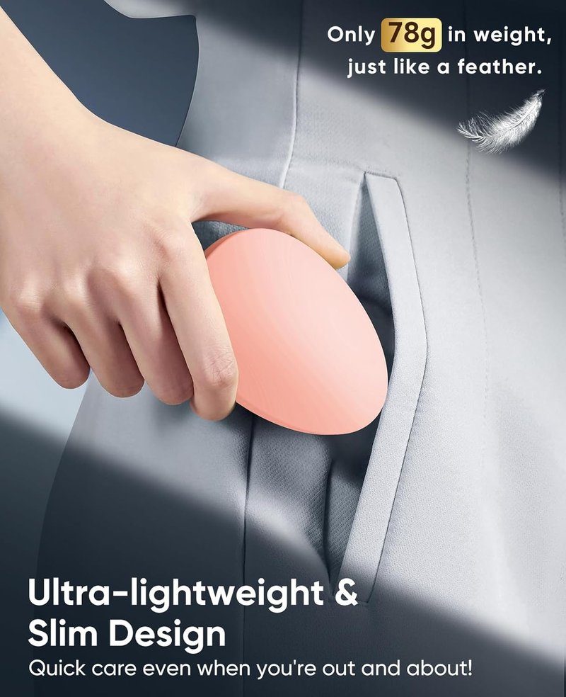 Crystal Hair Remover - Reusable Painless Exfoliation Device for Men & Women | Ideal for Legs, Back & Arms