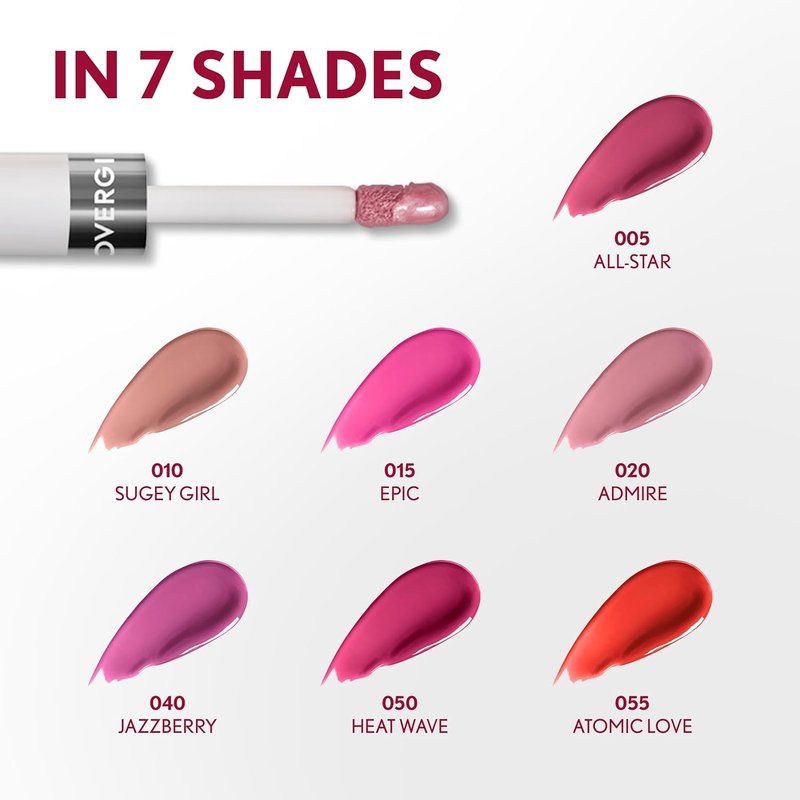 COVERGIRL Outlast All-Day Lip Color - 24-Hour Hydrating Balm | Jazzberry, Vegan, Moisturizing, 0.07oz