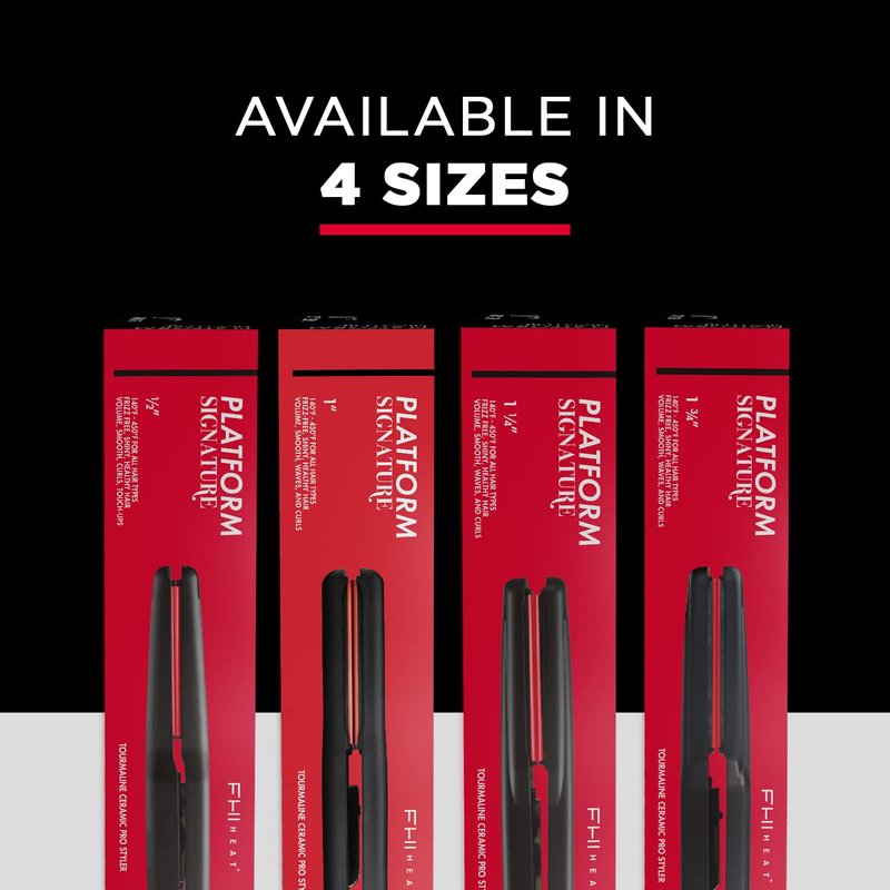FHI Heat Tourmaline Hair Straightener - Professional Styling Tool for All Hair Types