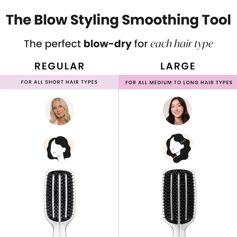 Tangle Teezer - Blow Styling Smoothing Tool for Medium & Long Hair - Gentle Fast Drying | Full Size