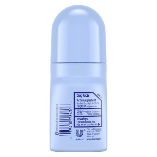 Suave Roll-On Deodorant for Women, Powder Fresh Scent, 6-Pack – Antiperspirant Deodorant with 24H Sweat & Odor Protection, 2.7 Oz Ea