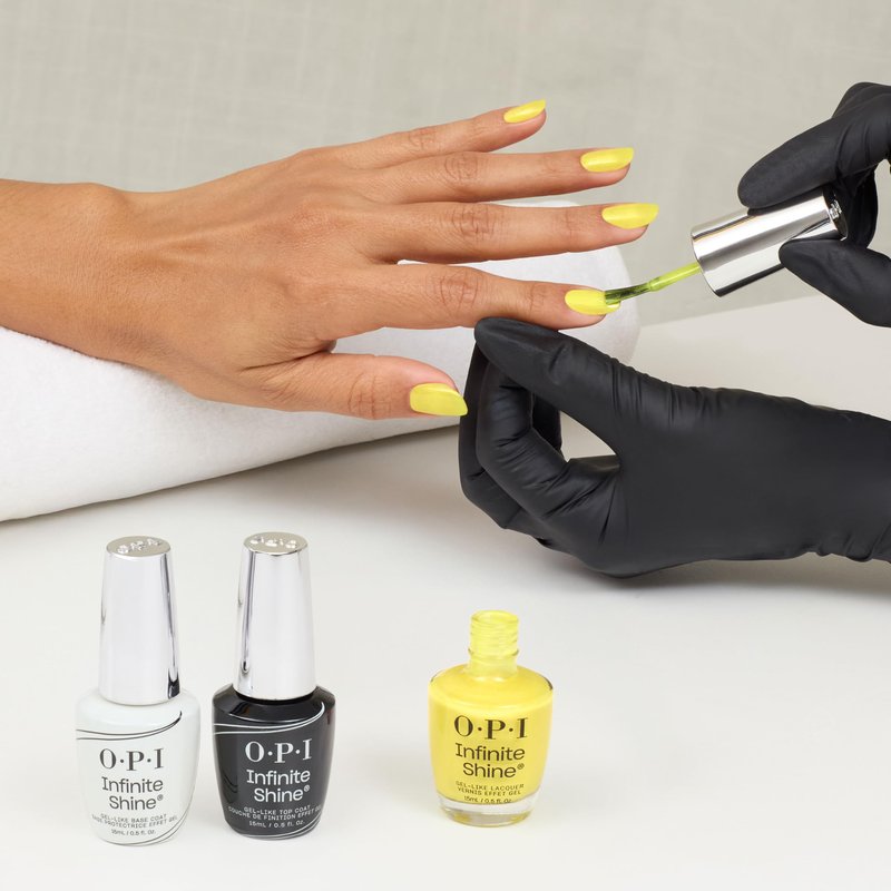 OPI Infinite Shine Limon-yello! | Opaque Soft Pastel Yellow Crème Long Wear Nail Polish | Trip to the Brite Side | Summer 2026 Collection