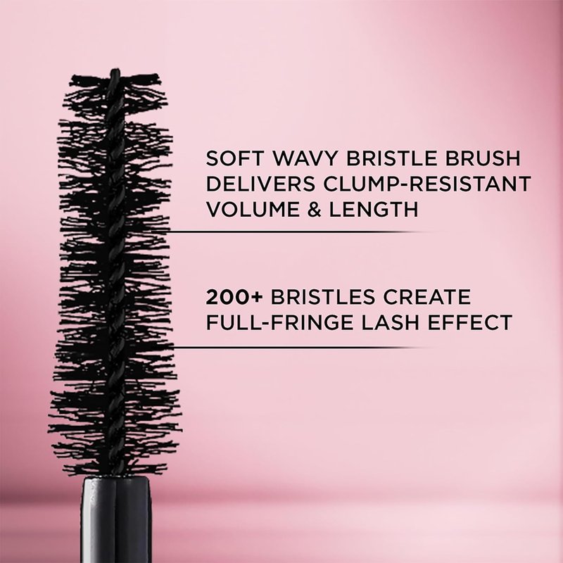 L'Oreal Paris Voluminous Lash Paradise Mascara - Intense Length & Voluptuous Volume, Mystic Black, 0.25 Fl Oz (Pack of 2)