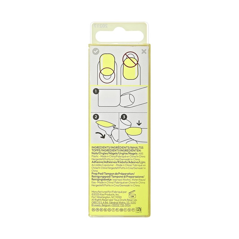 imPress | Sizzling Color Press-On Nails - Easy Application & Long-Lasting Wear