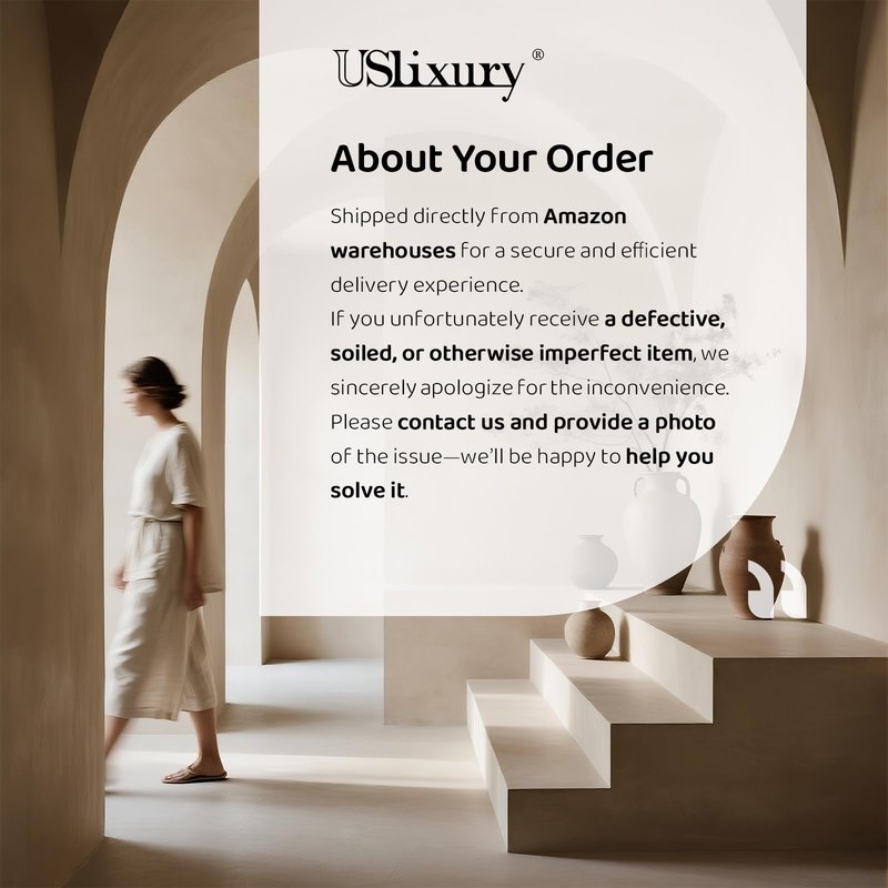 USlixury® Ear Piercing Pillow for Side Sleepers with Off-Center Hole