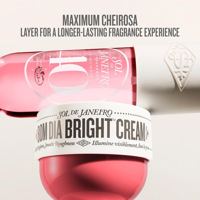 Sol de Janeiro Cheirosa 40 Mist & Jelly Perfume Balm Duo - Luxurious Fragrance Set for All-Day Freshness
