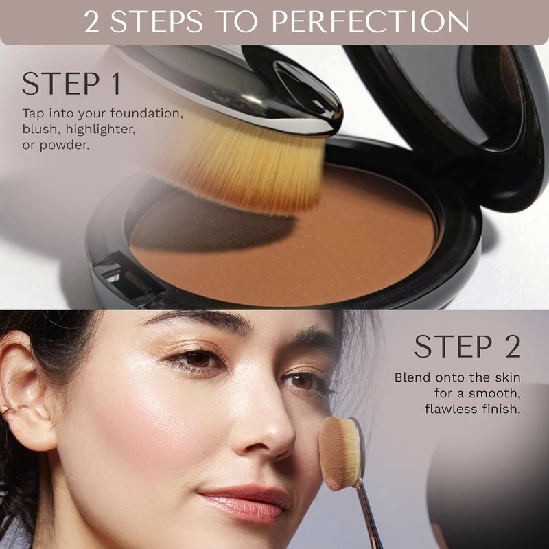 Artis Elite Oval 6 Brush - Luxury Synthetic Makeup Brush for Flawless Foundation & Skincare | Ideal for Liquids, Powders, Creams