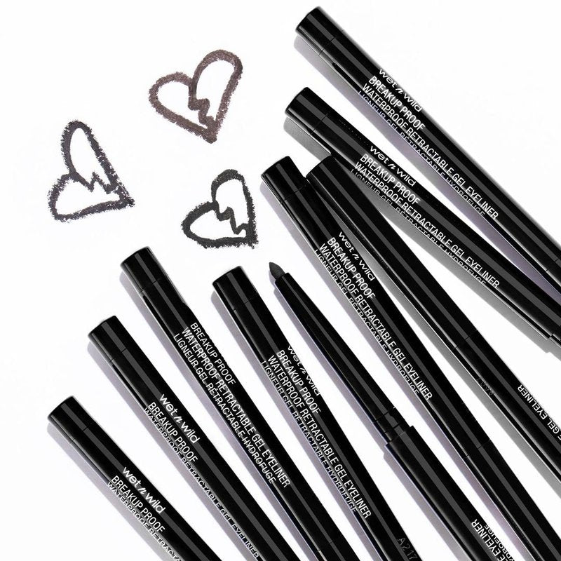 Wet n Wild Mega Last Liquid Eyeliner - Waterproof, Smudge Resistant, Quick Drying | Blackest Black, 16-Hour Wear