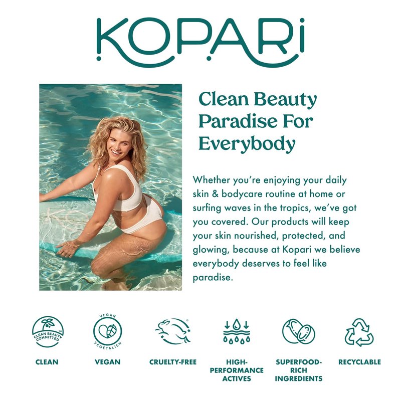 Kopari Pink Glow Exfoliating Body Polish, AHA Vegan Body Scrub for Women, Gentle and Effective, Pink Haze, 8 oz