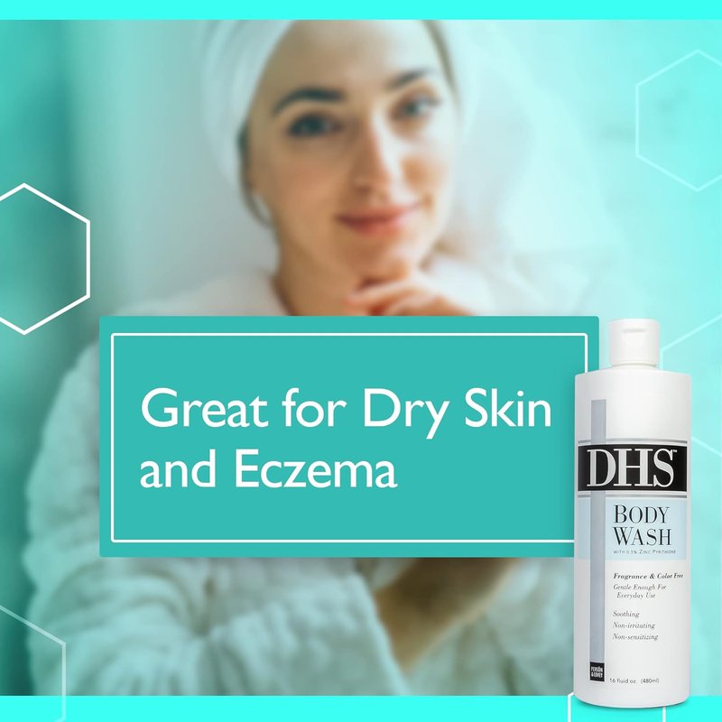 DHS Body Wash - Refreshing Cleanser for All Skin Types | 16 fl. oz.