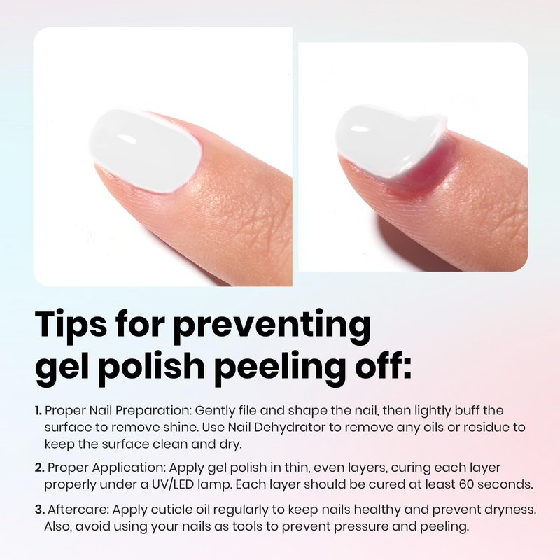 Beetles HEMA Free Gel Polish Set 15ml, White Gel Nail Polish with Gel Base and Top Coat, UV LED Soak Off Gel Polish Kit for Sensitive Nails, DIY French Tip Manicure