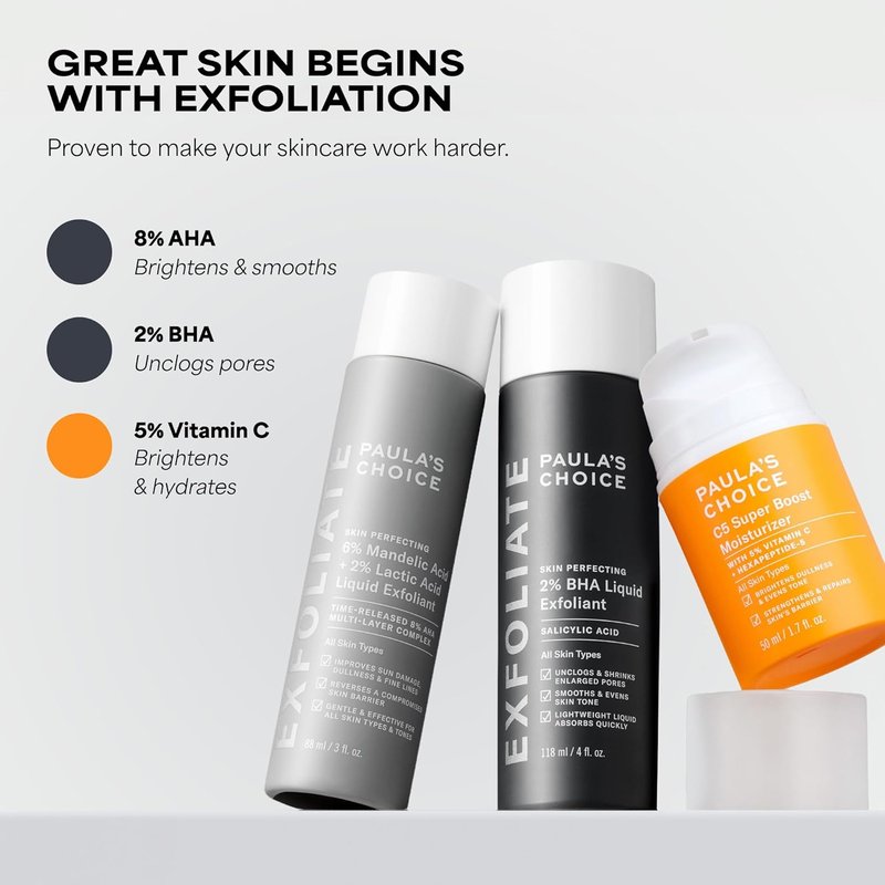 Paula's Choice C5 Super Boost Face Moisturizer - 5% Vitamin C & Squalane for Discoloration & Uneven Tone