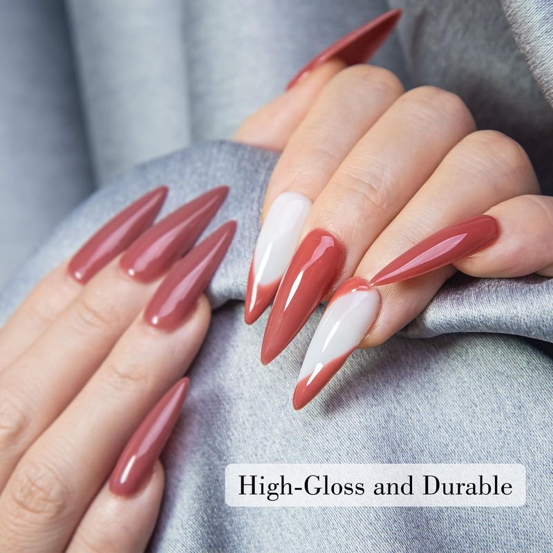 CANNI Gel Base & Top Coat Polish Set - 9ml Long-Lasting Shine Finish | DIY Nail Salon Gifts for Women