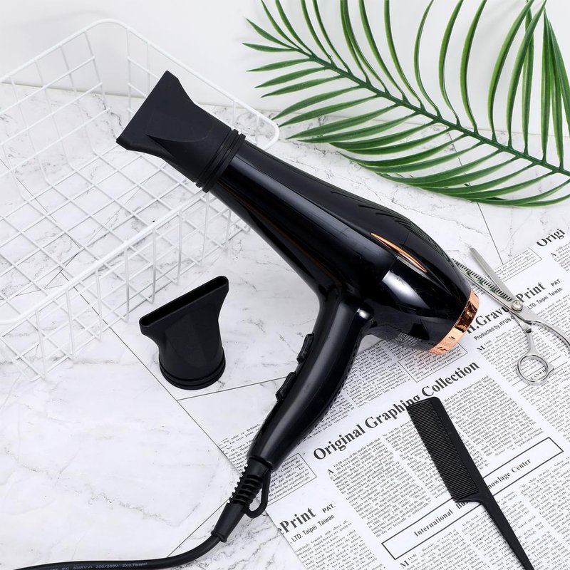 Healvian 2pcs Hair Diffuser Fits 1.77inch Old-Fashioned Diameter Hair Dryers,Hairdryer Attachment Nozzle,Plastic Replacement Narrow Concentrator for Blow Dryer Nozzle