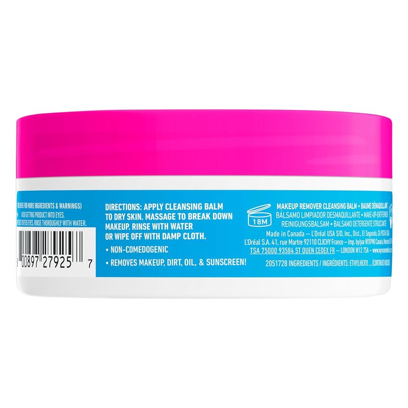 NYX Professional Makeup Face Unglue Cleansing Balm - Hydrating Makeup Remover with Shea Butter & Jojoba Oil for 24HR Moisture