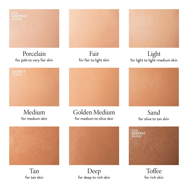 LAURA GELLER NEW YORK Baked Double Take Powder Foundation - Light - Buildable Medium to Full Coverage - Matte Finish