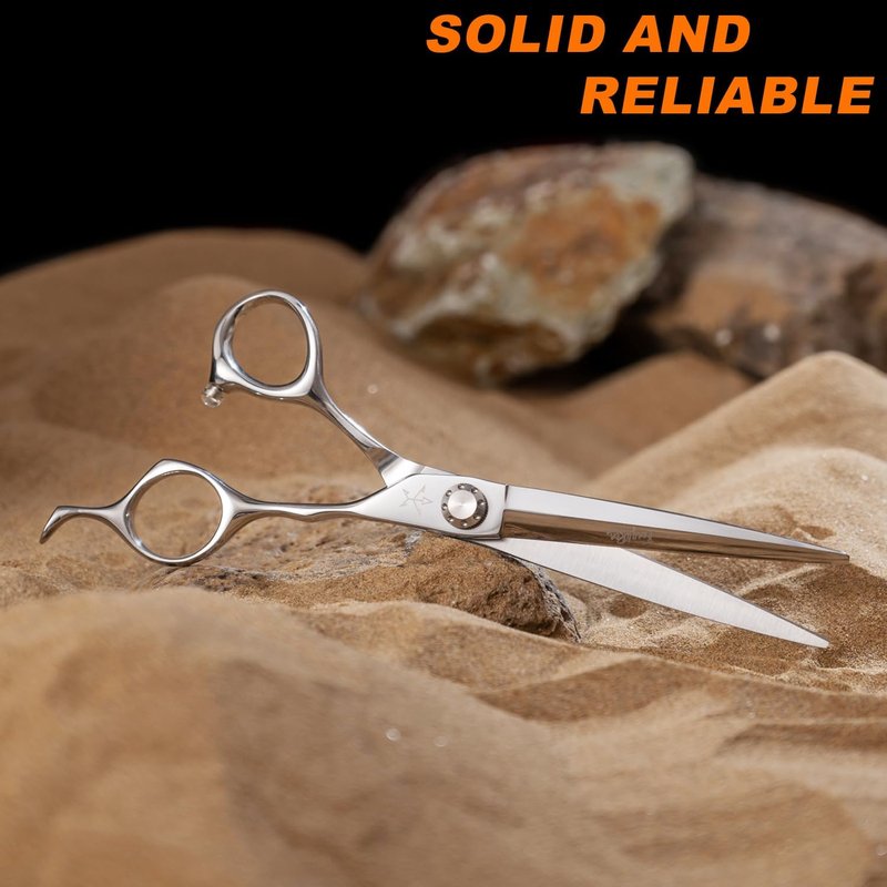 Regine Switzerland Hair Cutting Scissors - Professional 6.5 Inch Stainless Steel Shears for Barbers & Stylists