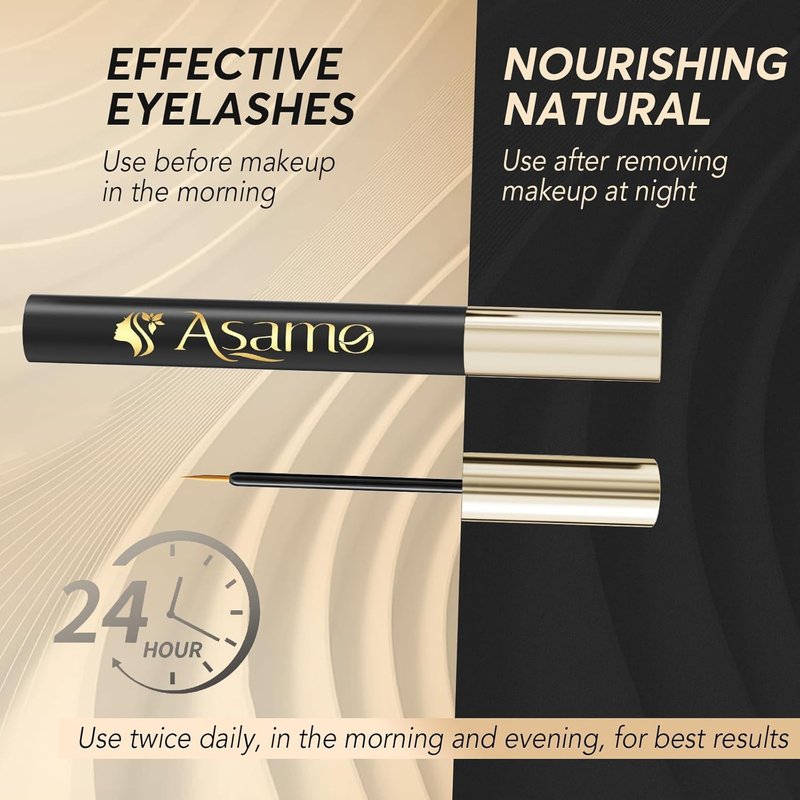 Eyelash Growth Serum - Natural Lash Enhancer with 15 Botanical Extracts - FUTI-0507