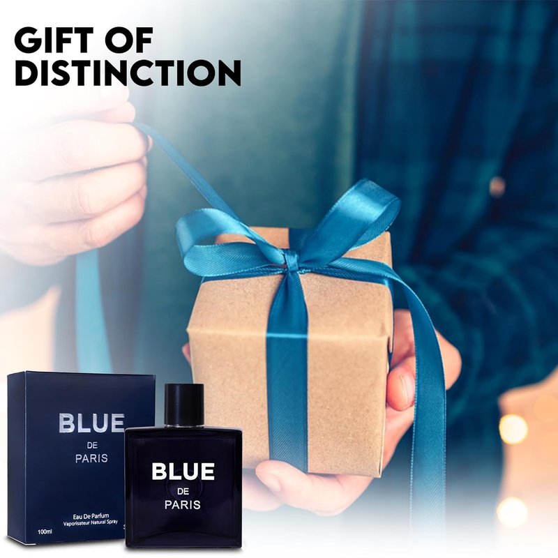 AFLUXE Cologne for Men Set 4 Combo Sets(717SexyM/BlueD Paris/AQUA CEO/Versatile) Eau De Parfume/Toilette Natural Spray Each 100ML Men Perfume Long Lasting Fragrance for Daily Use