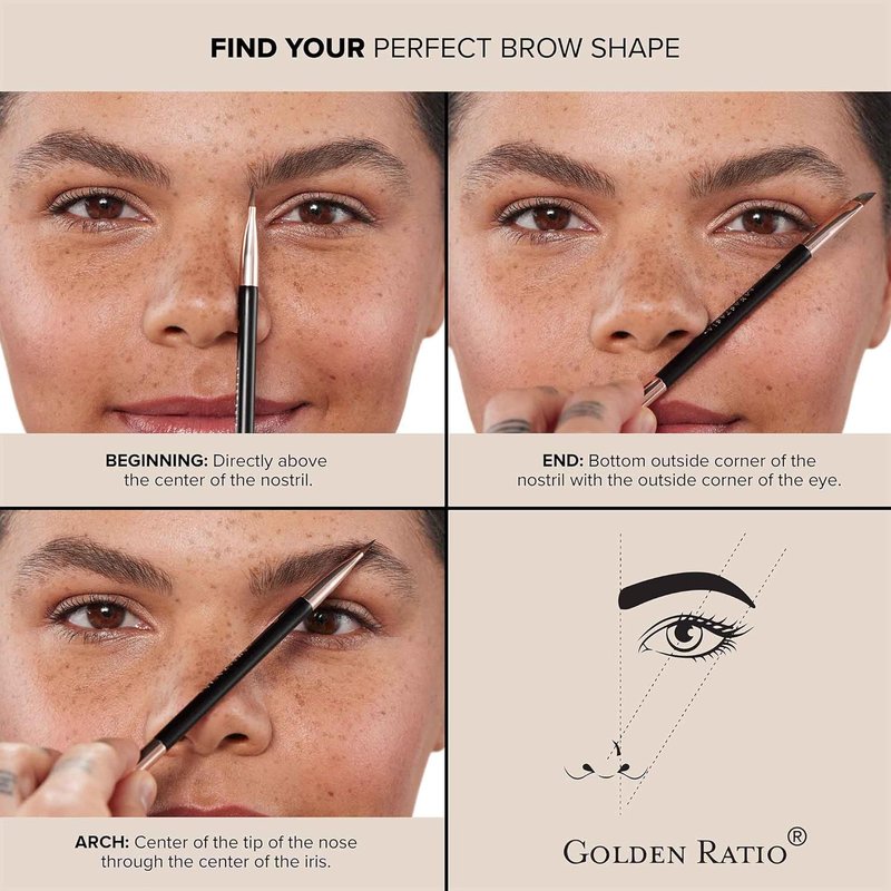 Anastasia Beverly Hills Brow Powder Duo - High-Pigment Brow Powder for Filling & Shaping | Compact with Mirror
