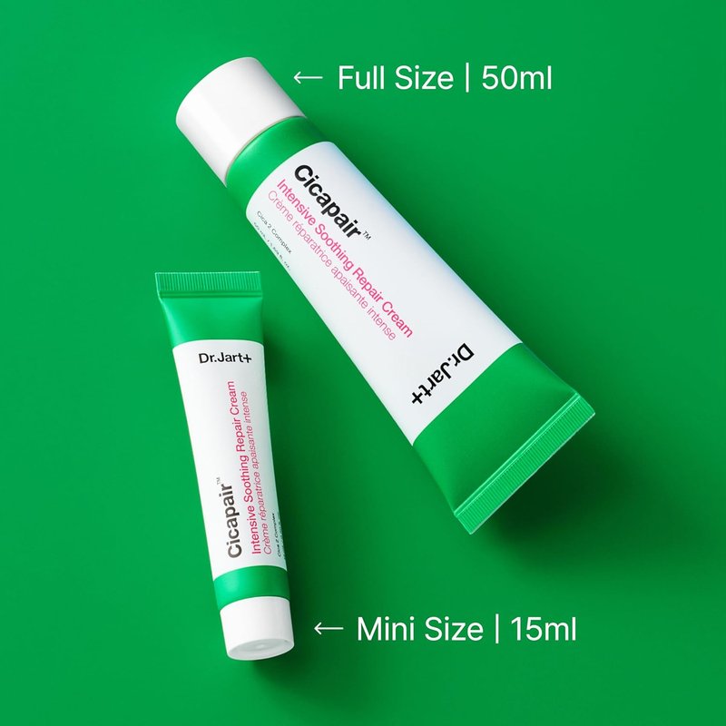Dr.Jart+ Cicapair Face Moisturizer - Soothing Redness Relief & Barrier Repair with Centella Asiatica | Korean Skin Care