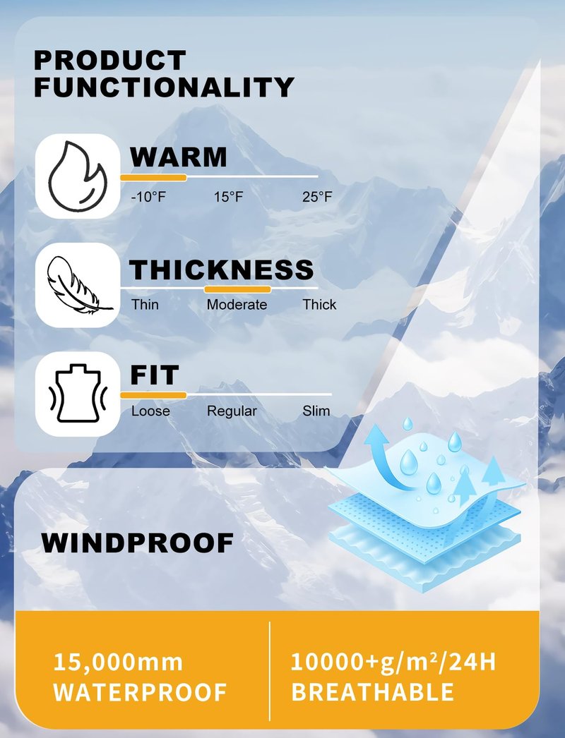 GSOU SNOW Women Snow Bibs Pants Baggy Snowboard Pant Ski Pants Bibs Overalls Waterproof Windproof Insulated
