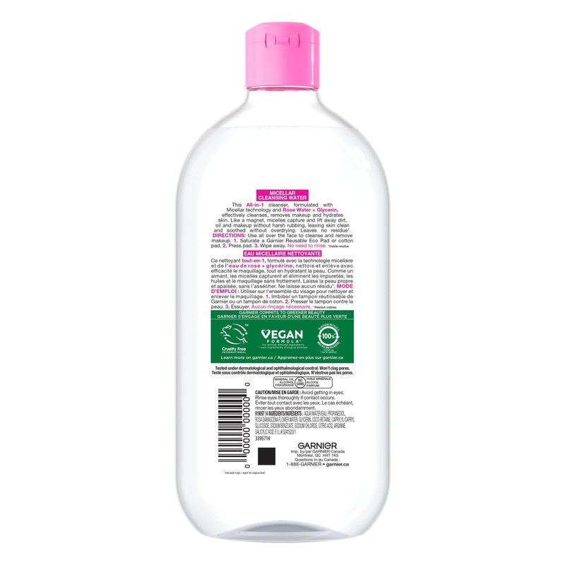 Garnier SkinActive Micellar Cleasing Water All-in-1 23.7 oz.
