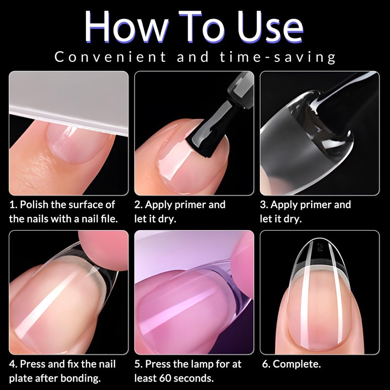 Bellelfin 600pcs Medium Coffin Nail Tips - 15sizes Full Cover Soft Gel Nails Tips,Medium Clear Press on Nails Coffin Fake Nails for Nail Extension Diy Home Nail Art