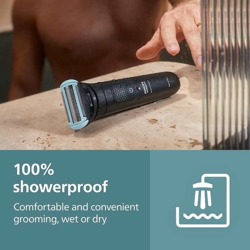 Philips Norelco Body Groomer - Waterproof Men's Full Body Trimmer with Travel Case & Flexing Head, BG7490/50