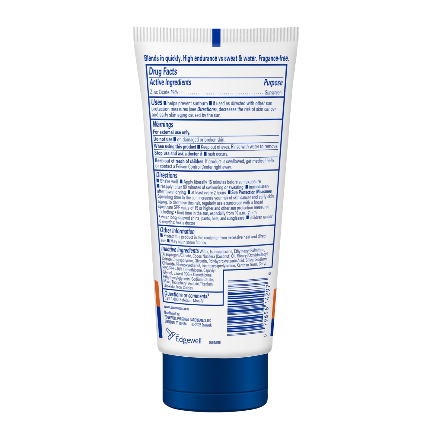 Banana Boat Sport Mineral Sunscreen SPF 50 Lotion, 5Fl Oz | Zinc Oxide Sunscreen Lotion, SPF 50 Sunblock, 5Fl Oz