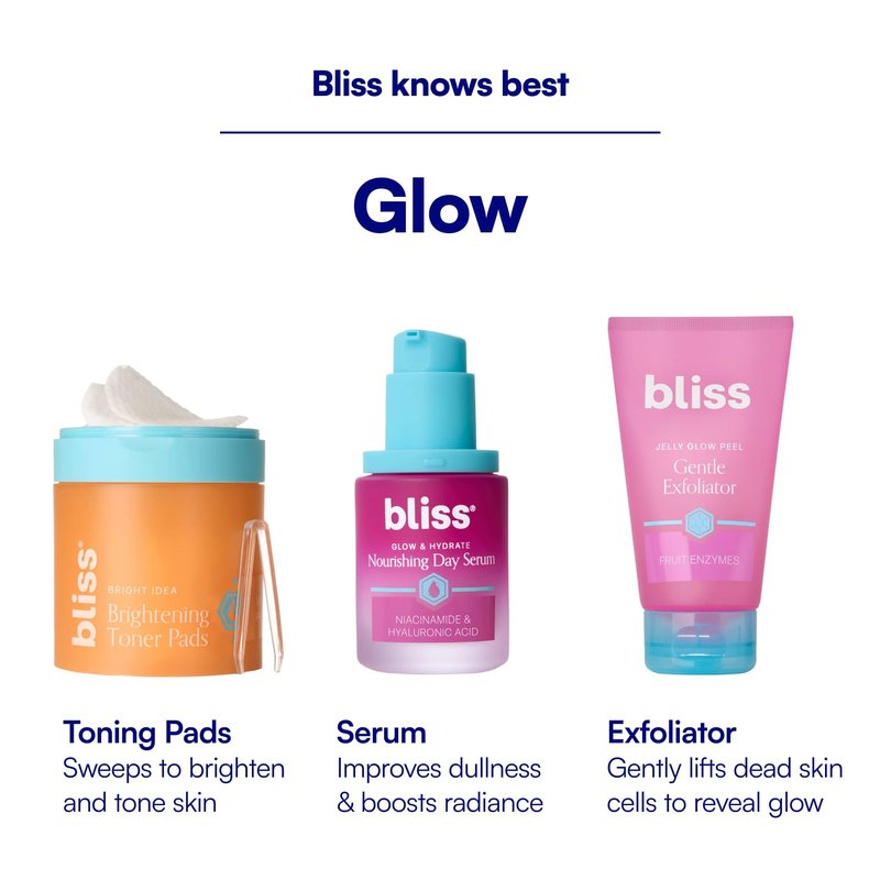 Bliss Jelly Glow Peel™ Gentle Non-Abrasive Cleanser and Exfoliator With Fruit Enzymes - 4 Oz - Nourishes and Hydrates Skin - Clean - Vegan & Cruelty Free