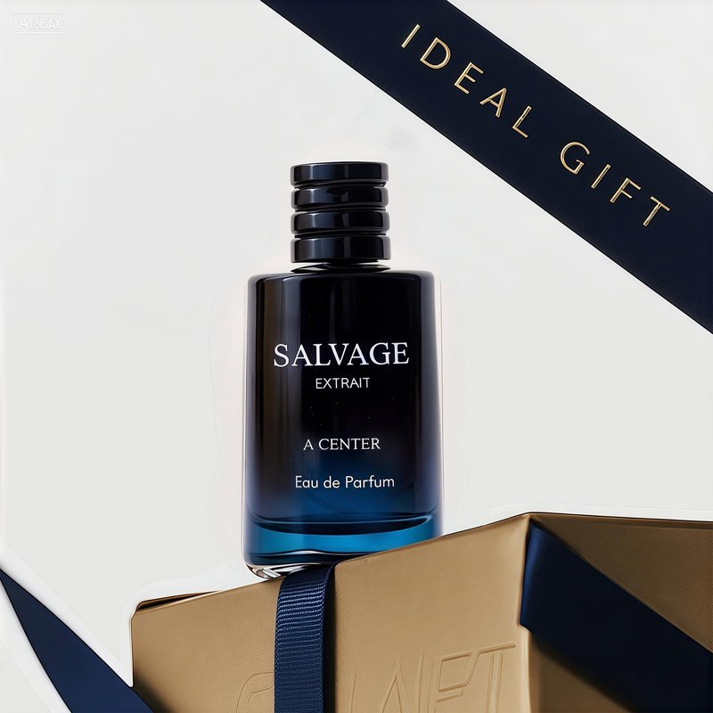 A CENTER Men's Cologne SaExt&Valentin Milano Eau de Parfum Gift Set - 3.4 Fl Oz Each | Citrus Spicy & Woody Ambergris Fragrance | Luxury Perfume for Day & Night