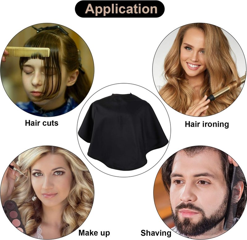 Skiennix Waterproof Beauty Salon Bib - 2 Pcs Barber Dye Cape for Hairdresser Clients | Durable & Stylish