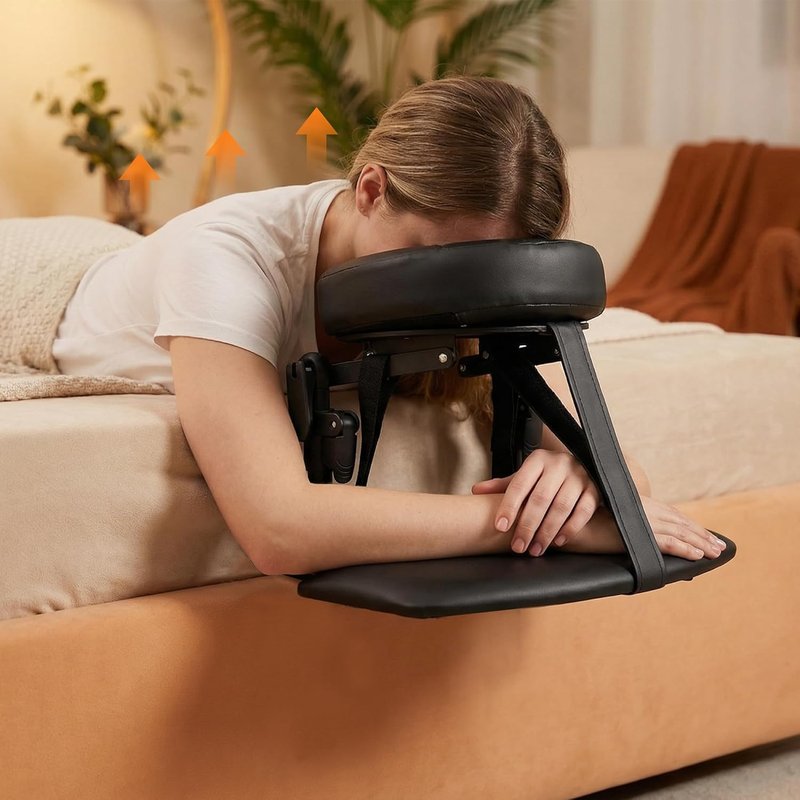 Skiennix Massage Headrest - Adjustable Face Cradle for Home Use | Ideal for Post-Surgery Comfort